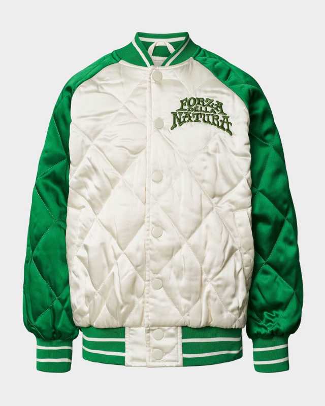 Boy's Haru Varsity Jacket, Size 8-16